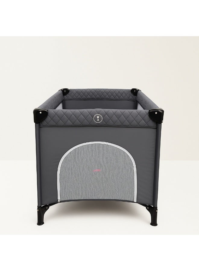 DEHKAH DEHKAH Portable Baby Playpen – Foldable Travel Cot for home and outdoor & Infant Play Yard with Breathable Mesh, Tool-Free Setup  - One Level - Image 5