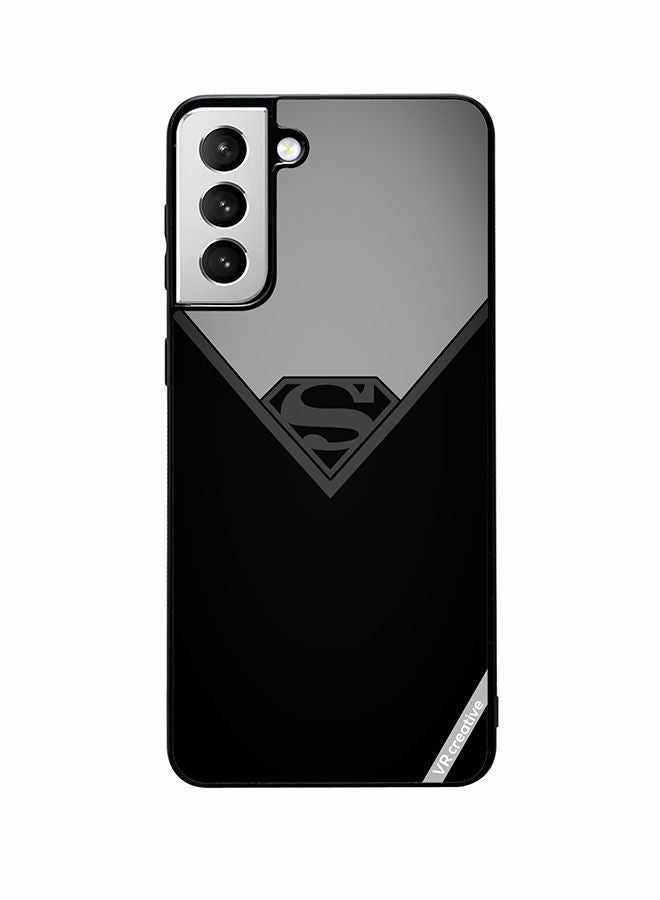 VR CREATIVE Protective Case Cover For Samsung Galaxy S22 Plus 5G Simple Superman Design Multicolour - Image 1
