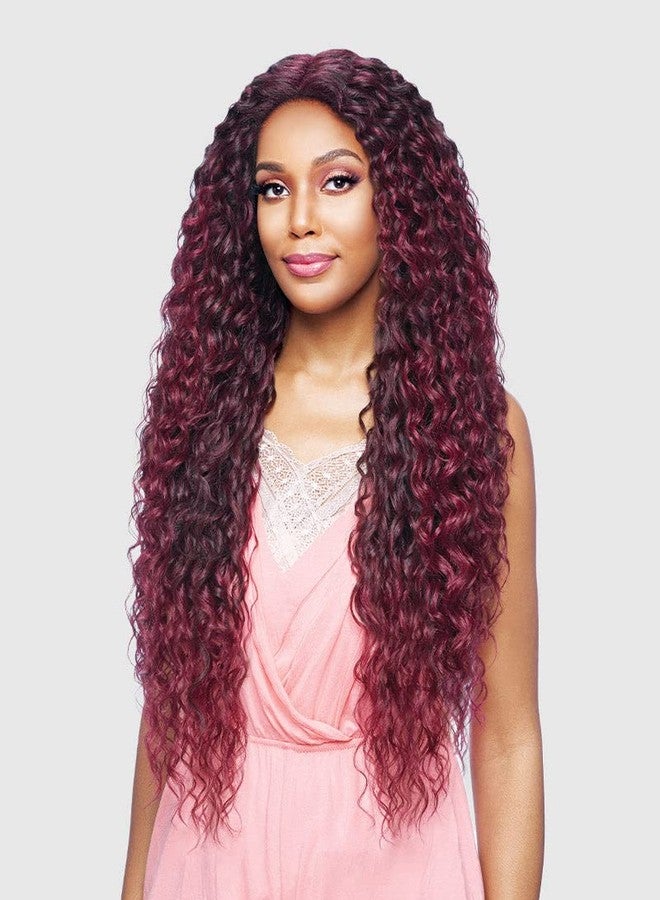 فانيسا شعر مستعار صناعي من الحرير السويسري ذو فرق وسطي عميق - TOPS DM ALANTA 38 (1B أسود داكن) - Image 1