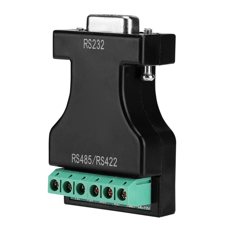 RS-232 To 485 Adapter Compact Lightweight Design - No Jumper Switching Adaptive RS-232 To 422 Converter For Industrial Automation, Attendance Machines And Control Systems - Image 1