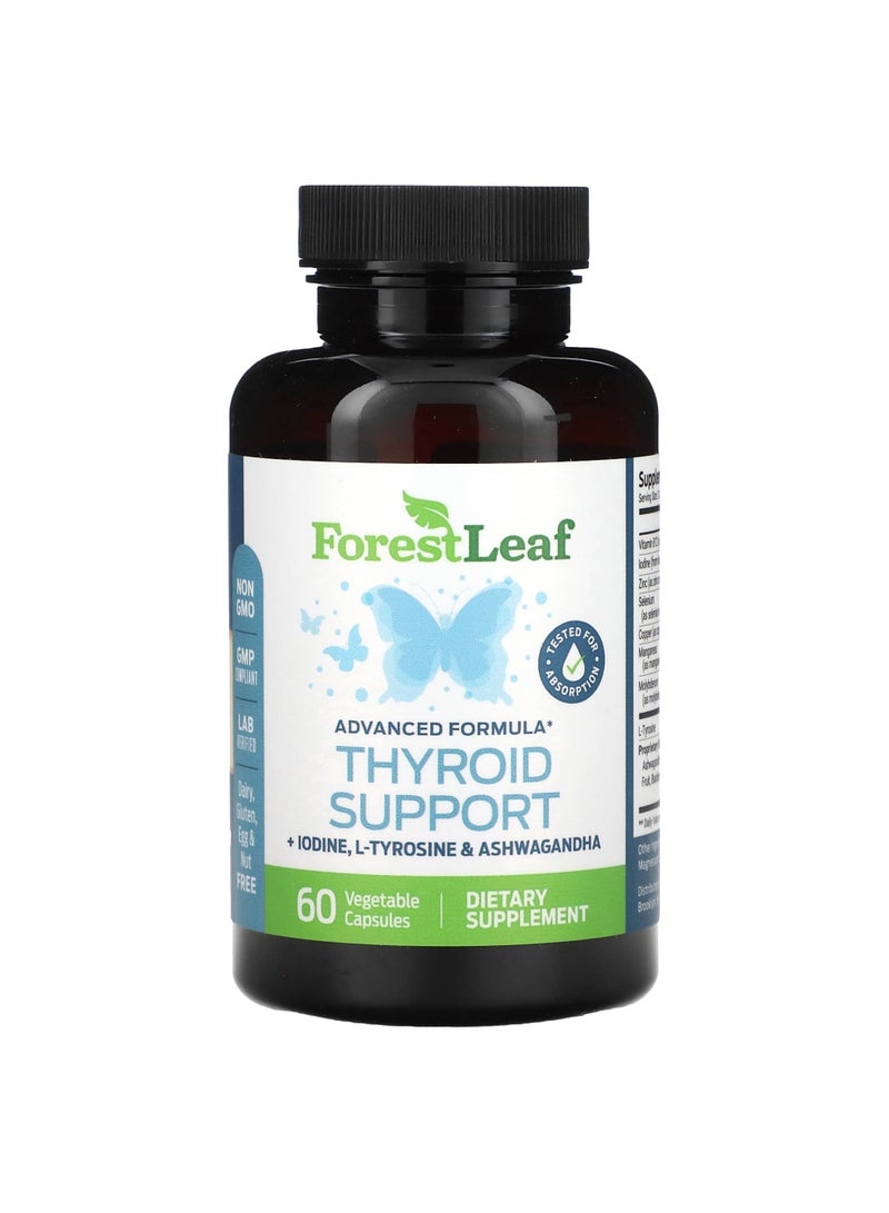 Thyroid Support, 60 Vegetable Capsules