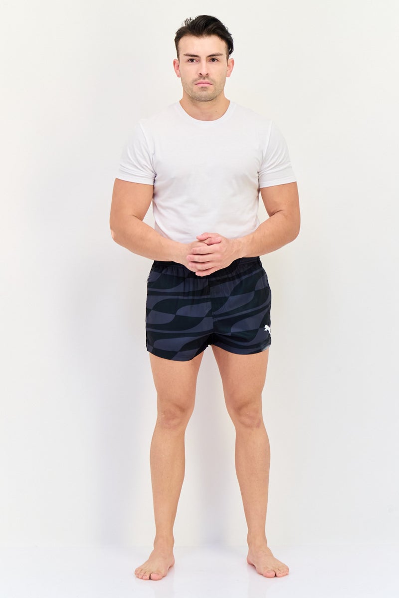 PUMA Men Brand Logo Board Shorts, Black  - Image 2