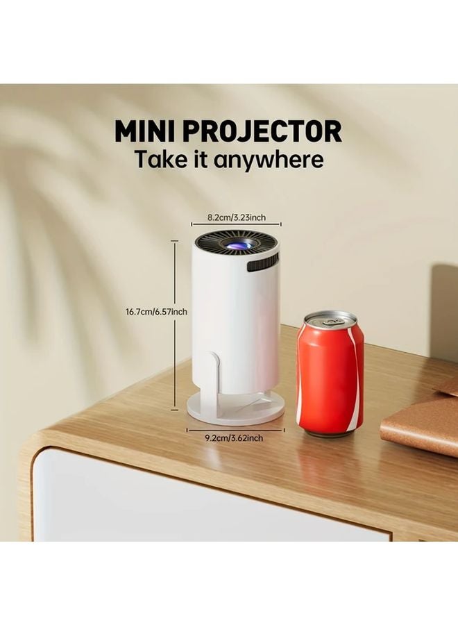 Indoor Home Theater Movie Projector Compatible with Android IOS Laptop USB Memory Card - Image 4