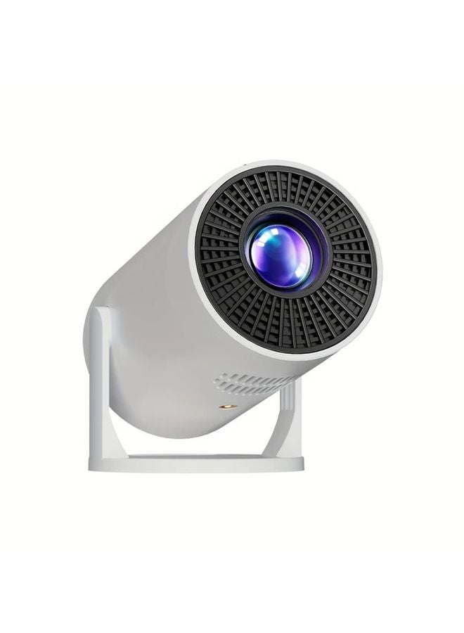 Indoor Home Theater Movie Projector Compatible with Android IOS Laptop USB Memory Card - Image 1