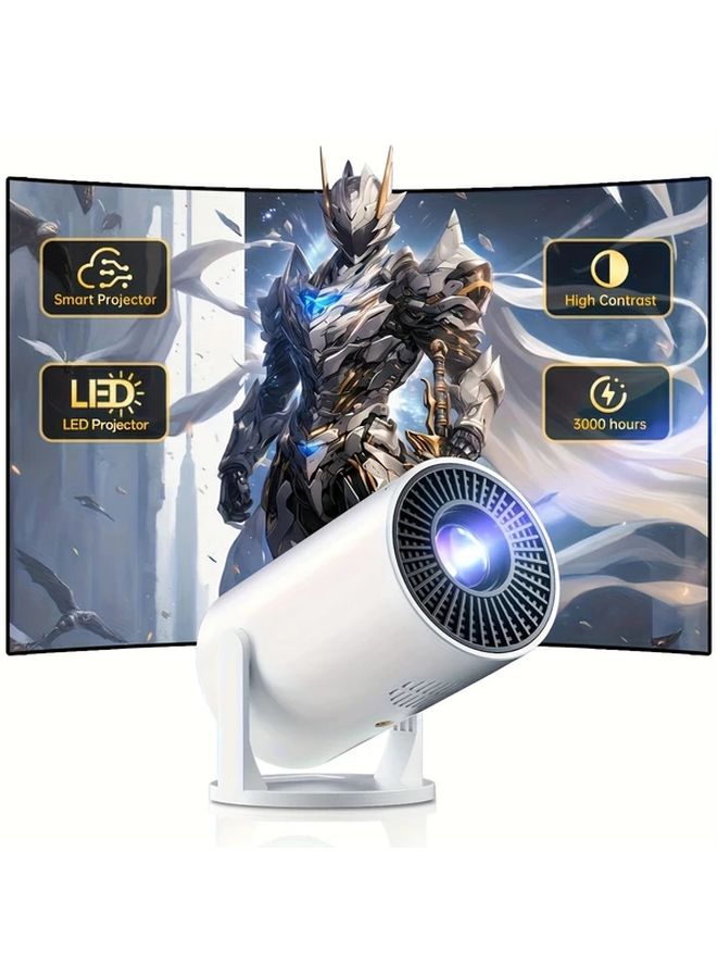 Indoor Home Theater Movie Projector Compatible with Android IOS Laptop USB Memory Card - Image 2