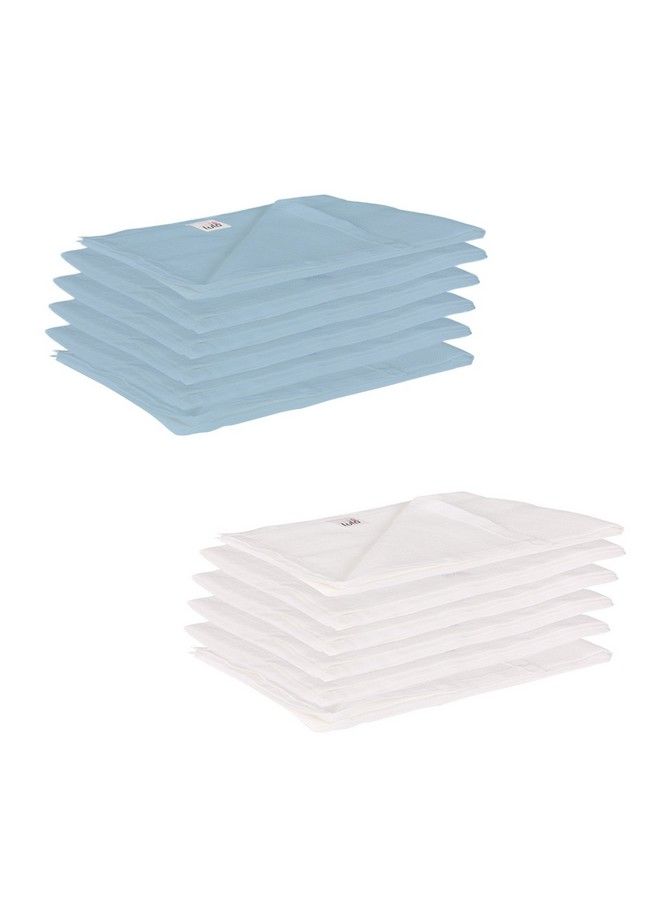 Lula Mom Reusable Muslin Squares And Napkins Pack Of 12 White - Image 1