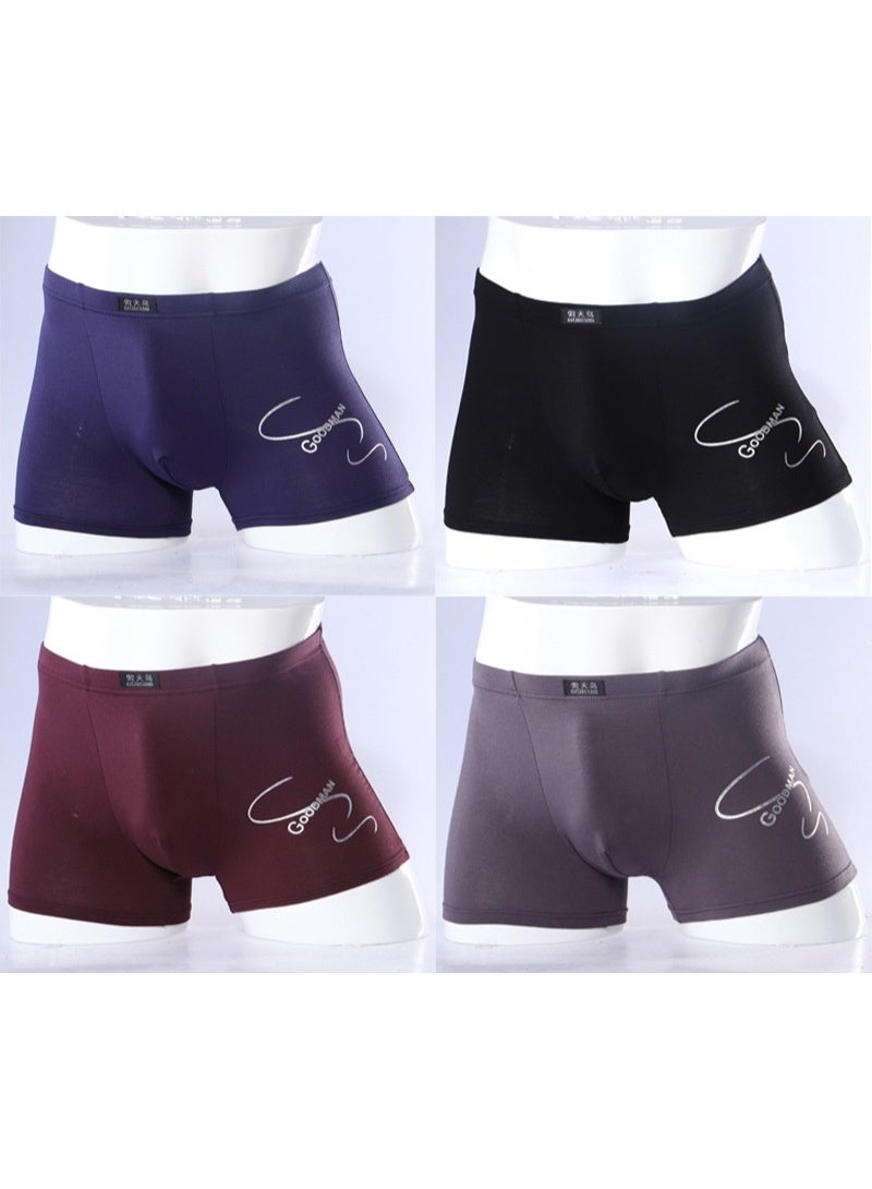 KUYING New Comfortable Skin friendly Breathable Underwear Set of 4  - Image 1