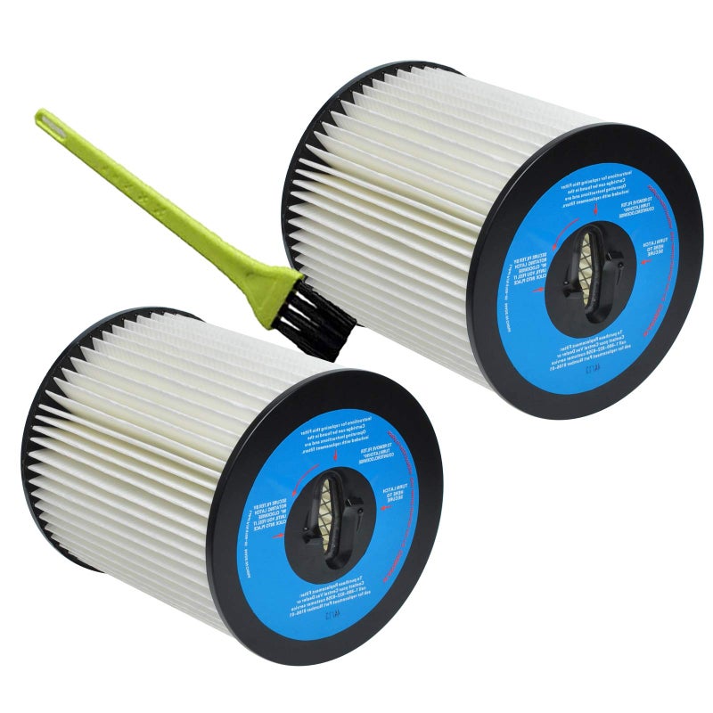 810601 Central Vac Filter Replacement Compatible with Dirt Devil CV2000 CV2200 CV2600 7 inch Central Vacuum Cleaner Filter Compatible with Vacuflo FC300 FC520 FC530 FC550 FC610
