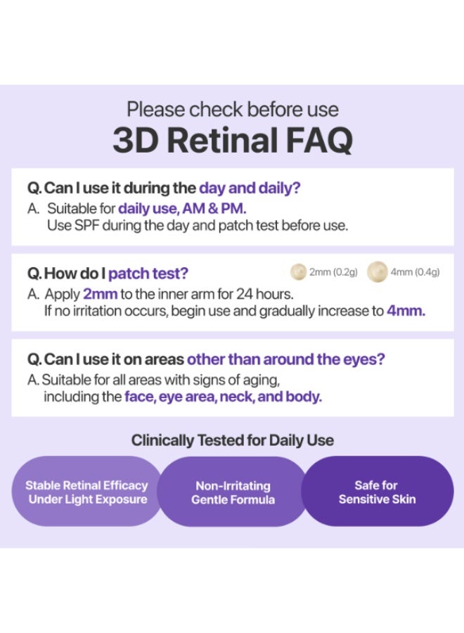 Numbuzin No.9 NAD Retinal Volumetox Eye Cream 20ml (Tube) - Image 2