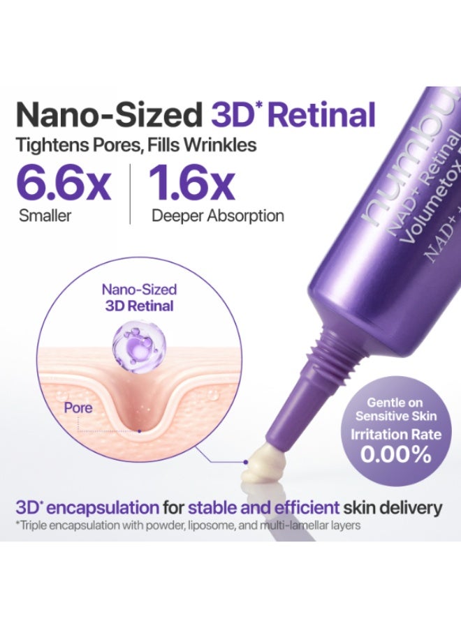 Numbuzin No.9 NAD Retinal Volumetox Eye Cream 20ml (Tube) - Image 5