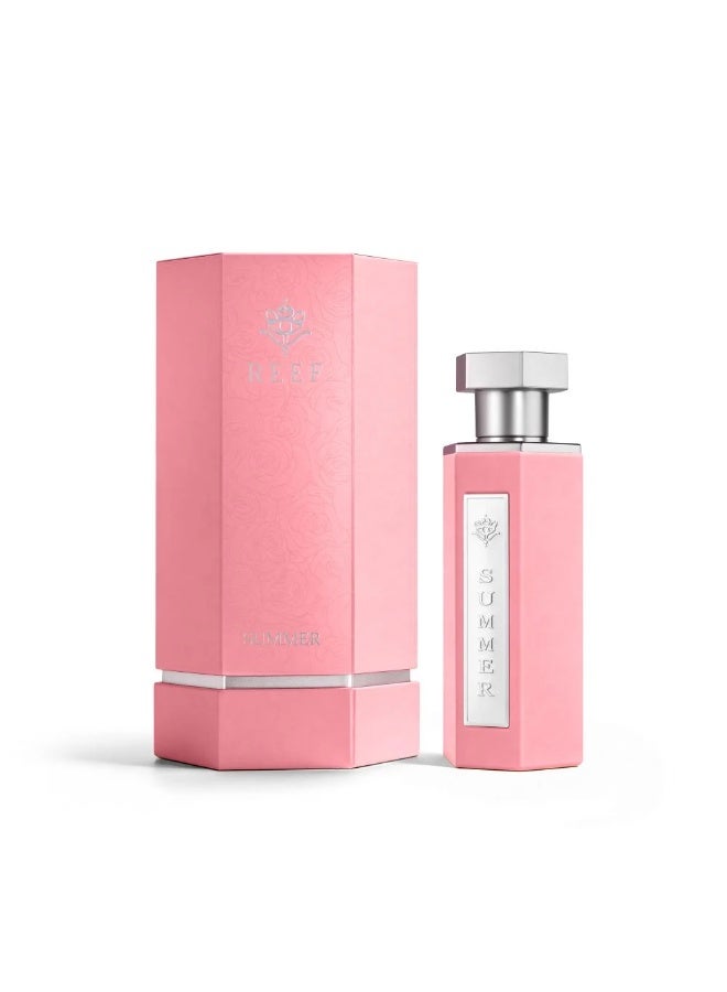 Ariana Grande Summer Pink Perfume Pear, Amber, Sandalwood / 100 ml - Image 1