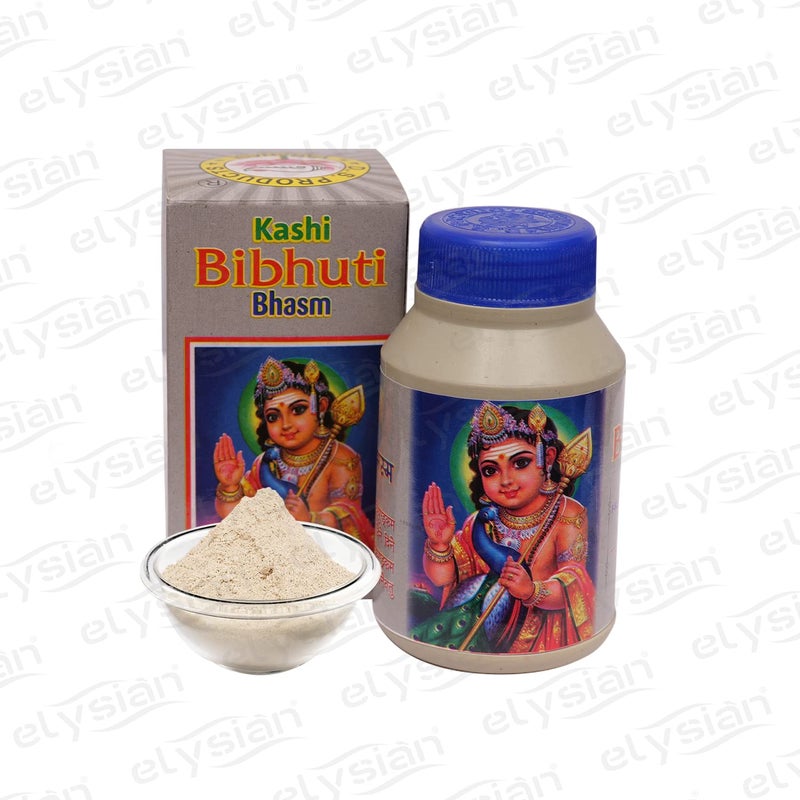 Elysian Kashi VIBHUDI Scented Bhasm Powder Mahadav Bhasm Vibhoti 100% Pure Bhasm for Shivaji Mahadev Pooja and Rudra-Abhishek (100 Grams) - 3 Pcs - Image 4