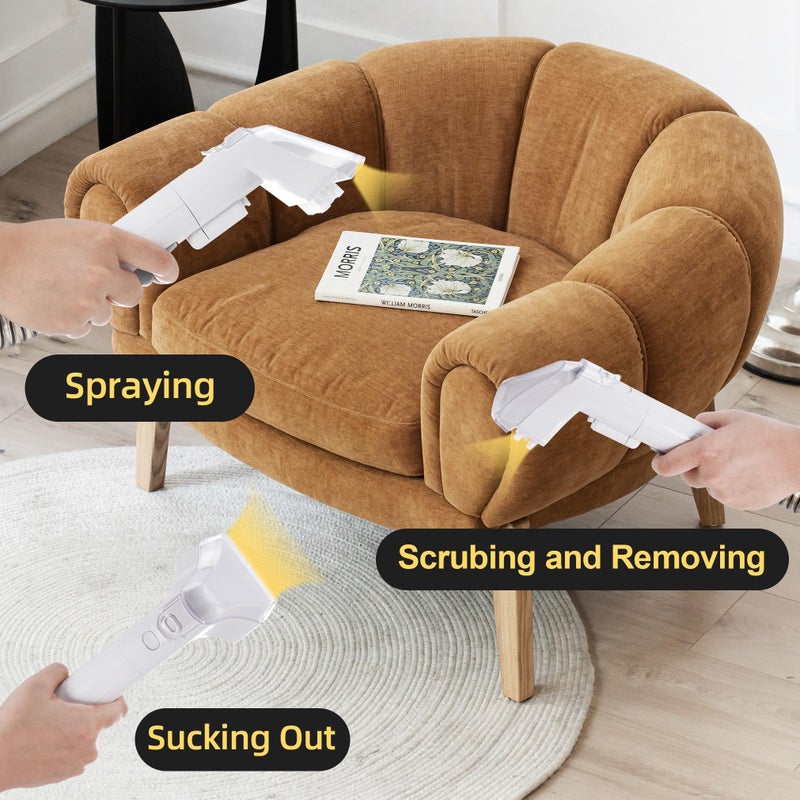 WECLEAN C1 Portable Extractor for Couch and Carpet Cleaner Upholstery Cleaner for Deep Cleaning - Image 3