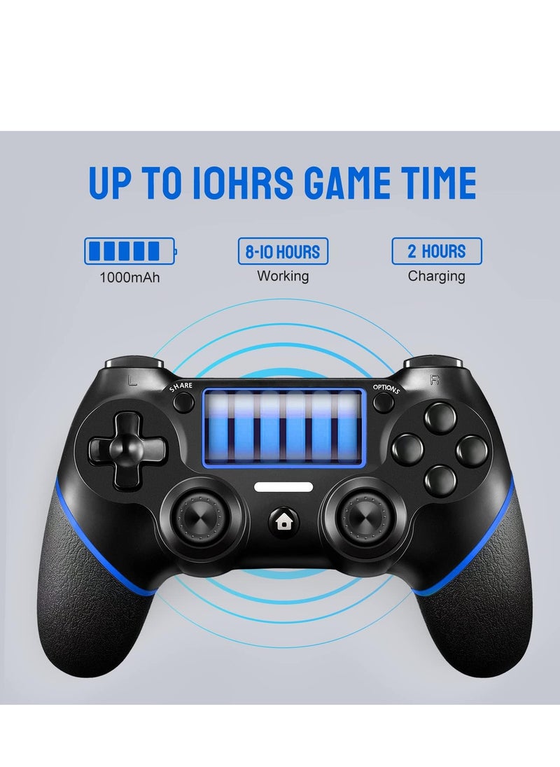 GULFLINK Wireless Controller Compatible with PS4/PC/Slim/Pro with Audio Function and Built-in 6-Axis Gyroscope  - Image 3
