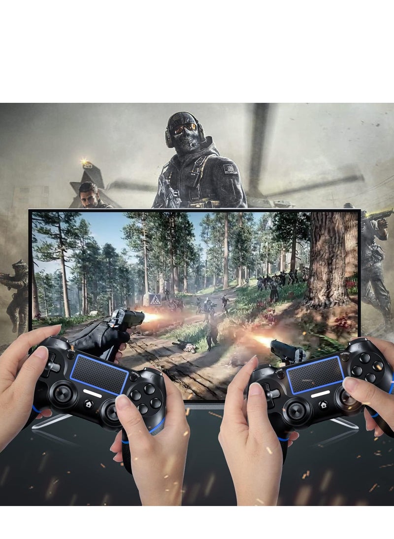 GULFLINK Wireless Controller Compatible with PS4/PC/Slim/Pro with Audio Function and Built-in 6-Axis Gyroscope  - Image 5
