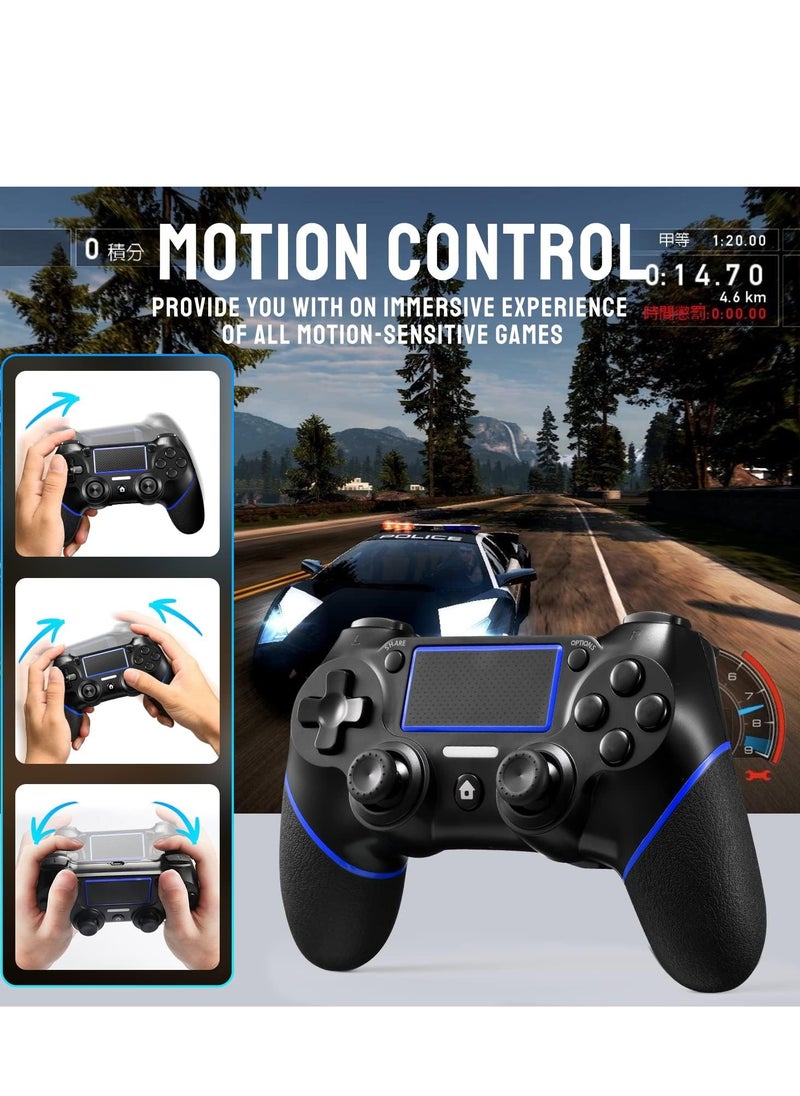 GULFLINK - Wireless Controller Compatible with PS4/PC/Slim/Pro with Audio Function and Built-in 6-Axis Gyroscope - Image 1