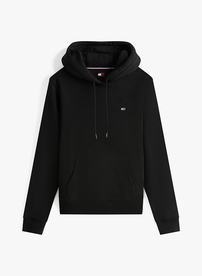 TOMMY JEANS Flag Embroidery Drawstring Hoody
