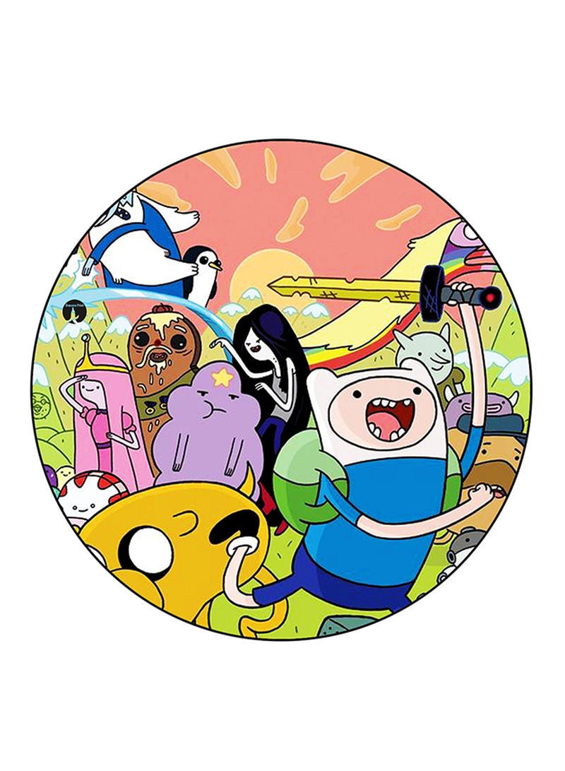 RKN Adventure Time Printed Mouse Pad Multicolour