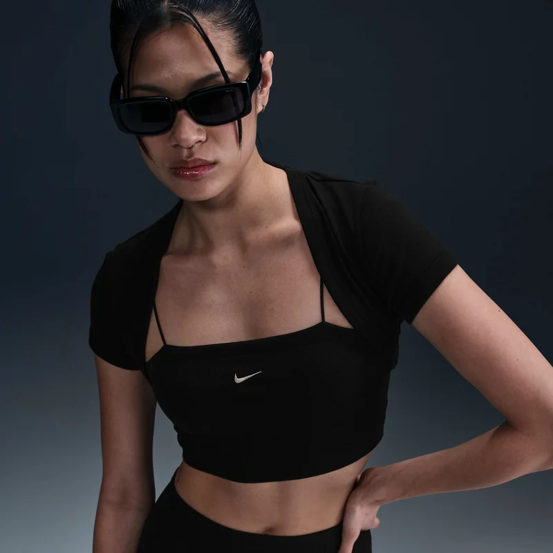 Nike Women's Sportswear Chill Knit 2-In-1 Top Set