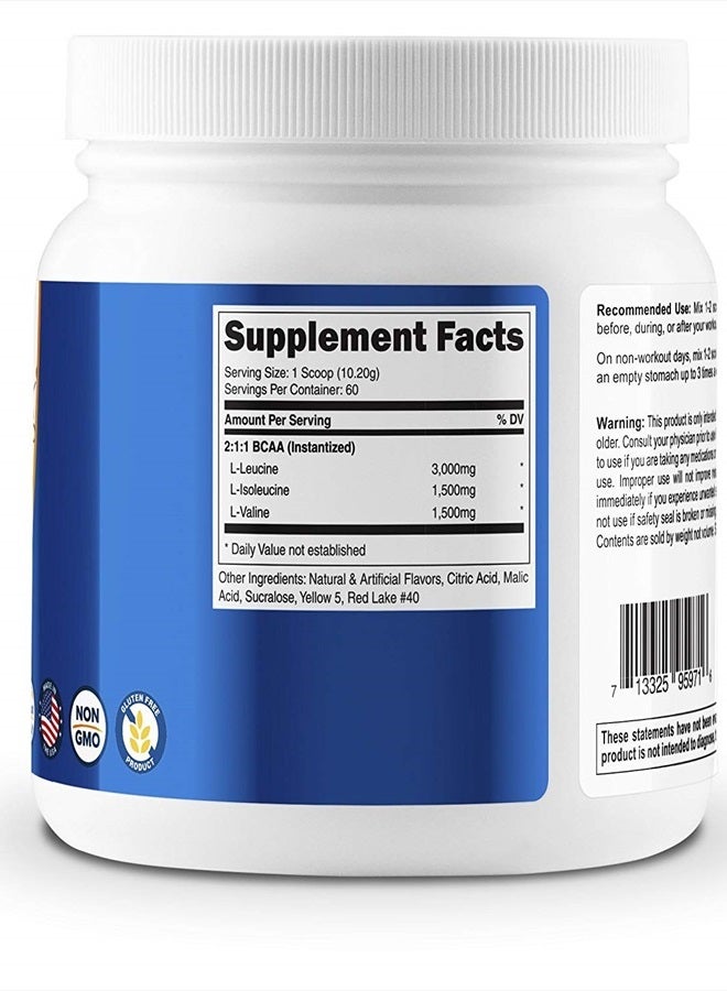 Nutricost BCAA Powder Raspberry Lemonade, 60 Servings - Image 3