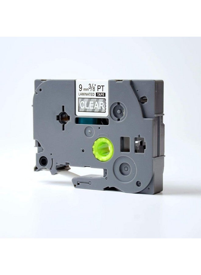 IDIK White On Clear Label Tape Compatible For Brother Tz 125 Tze 125 9Mm 8M - Image 3