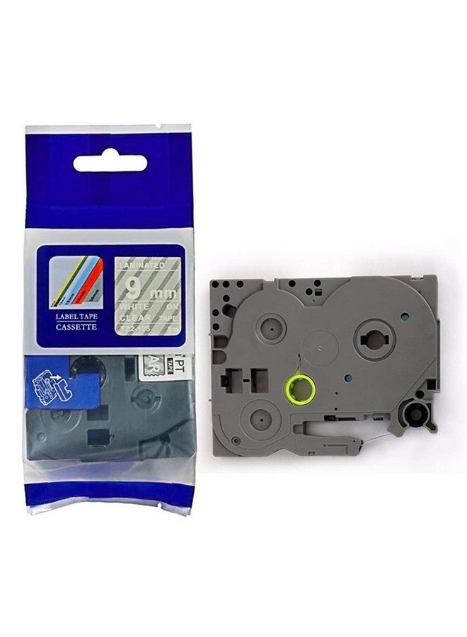 IDIK White On Clear Label Tape Compatible For Brother Tz 125 Tze 125 9Mm 8M - Image 4