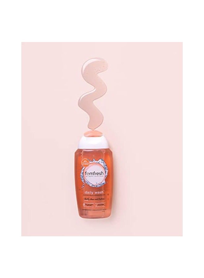 femfresh Femfresh Everyday Care Daily Intimate l Wash – Feminine Hygiene Shower & Bath Gel Cleanser – pH Balanced, Soap Free Gel Formula with Natural Aloe Vera & Calendula – 250 ml ， Intimate Wash - Image 3