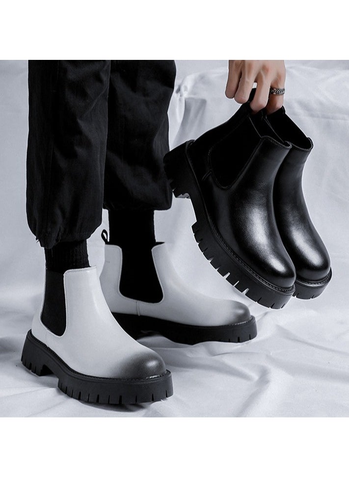 Warrior - New Thick Soled Martin Boots - Image 1