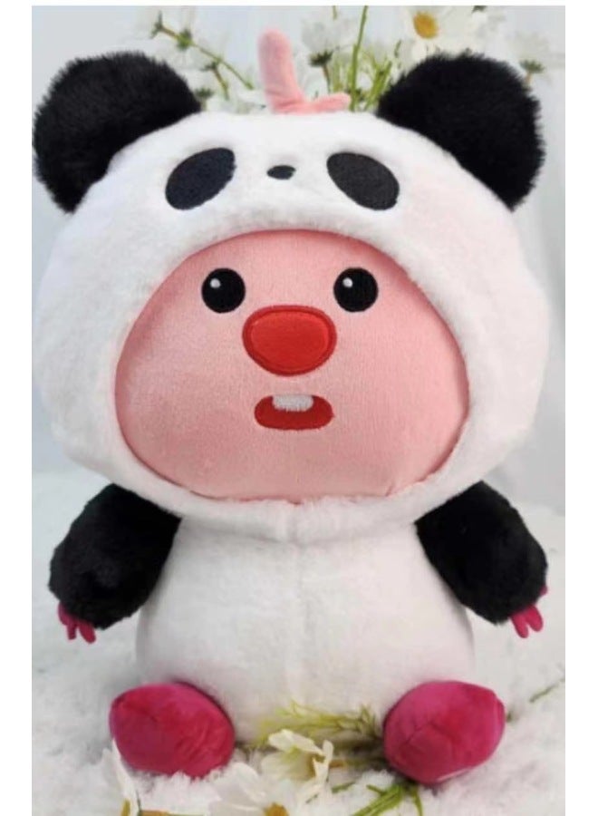 8-inch Doll Machine Doll Scratching Machine Special Wedding Throwing Small Doll Plush Toy-Specifications:Panda Beaver - Image 1