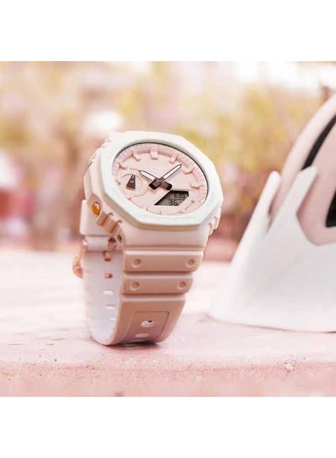 كاسيو ساعة كاسيو جي شوك للرجال GA-2110SL-4A7DR كوارتز تناظرية رقمية - Image 2