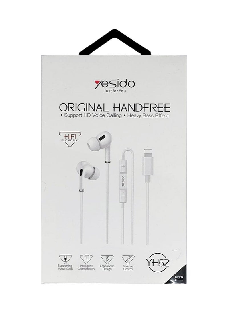 Yesido - Lightning Headset For Apple With MIC Can Support HD Calling & Music For iPhone 7/8 and 7/8 plus & iPhone x/xs/Xsmax - Image 1