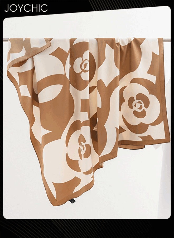 Joychic وشاح مربع صغير عصري للنساء لفصل الربيع والصيف - Image 4