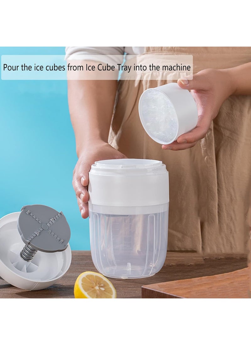 CMMKCNNK Ice Shaver and Snow Cone Machine Premium Portable Ice Crusher and Shaved Ice Machine BPA Free  - Image 5