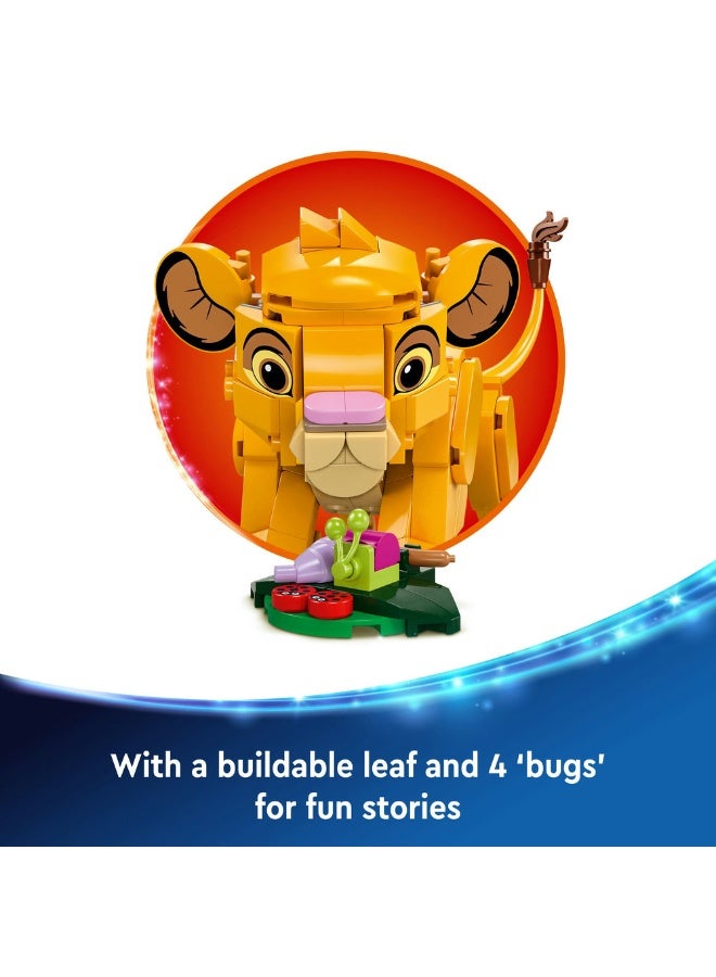 LEGO Disney Simba the Lion King Cub Building Toy 43243 (Age 6+, 222 Pieces) - Image 5