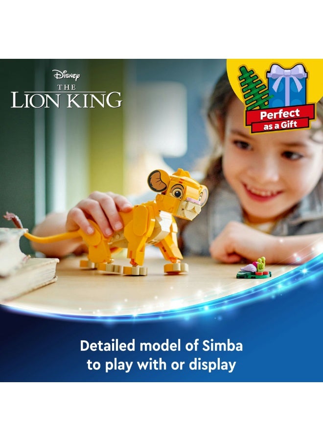 LEGO Disney Simba the Lion King Cub Building Toy 43243 (Age 6+, 222 Pieces) - Image 3