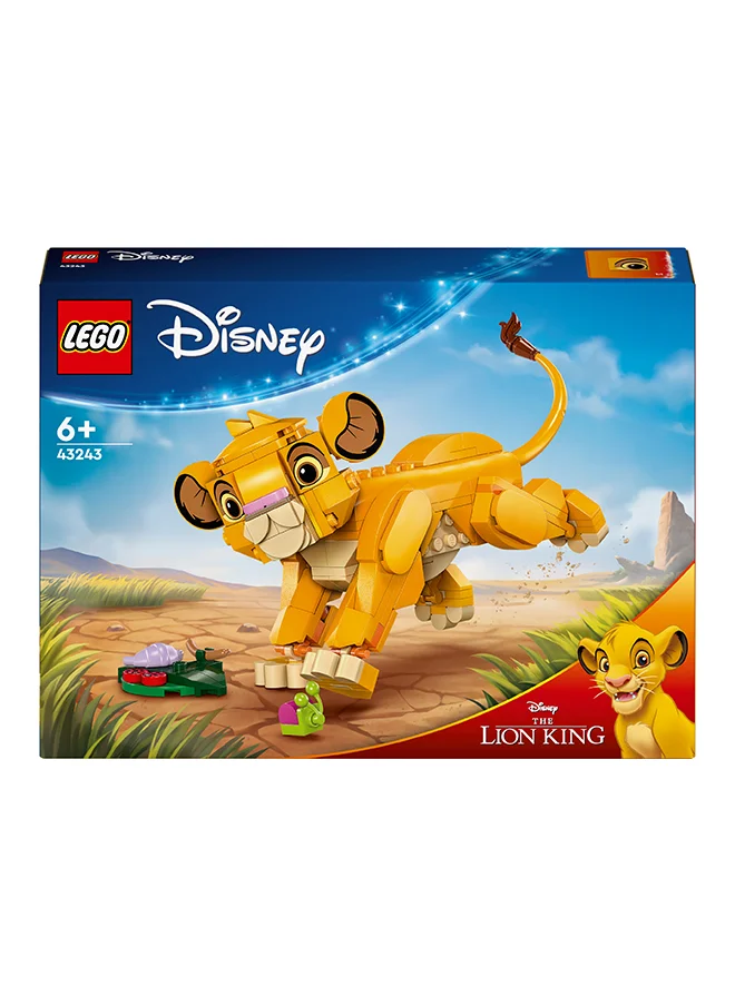 ليغو Disney Simba The Lion King Cub Buildable Toy For Kids, Construction Playset Figure, Fun Gift Idea For Girls And Boys Aged 6 Plus (222 Pieces) 43243
