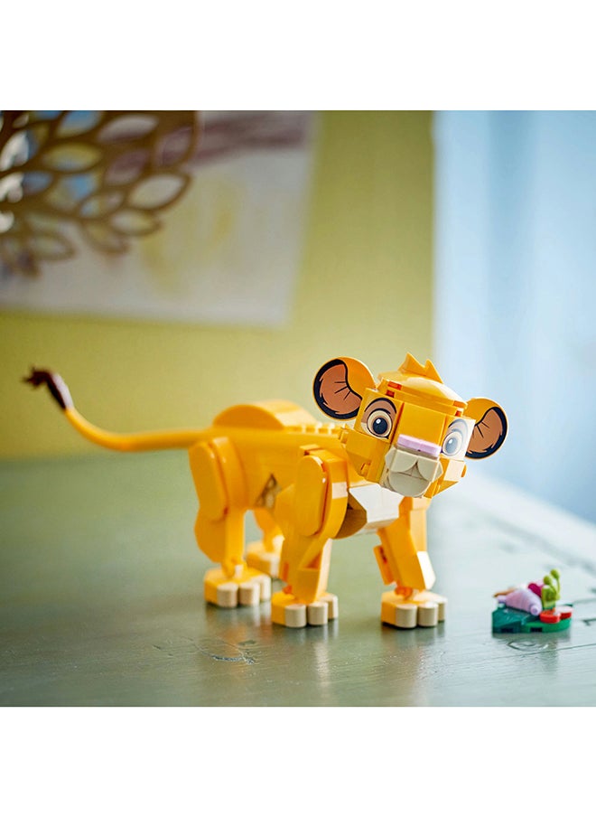 LEGO لعبة بناء دب الرماد من ديزني سيمبا ملك الحيوانات للأطفال، مجموعة لعب بُنية، فكرة هدية ممتعة للبنات والأولاد بعمر 6 سنوات فما فوق (222 قطعة) 43243  - Image 5