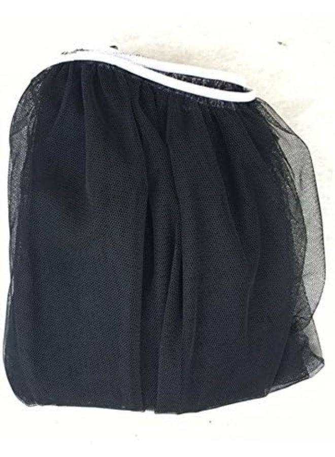 ThreeH Baby Mosquito Net for Strollers Car Seats Cradles Universal Size Insect Netting BX07, Black - Image 2