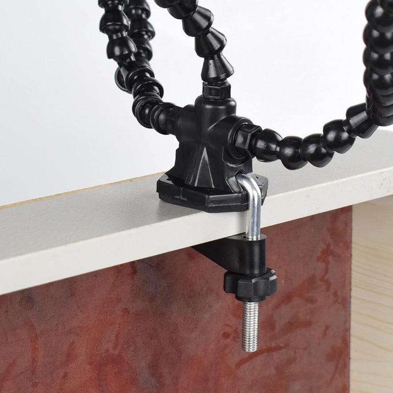 klarako Flexible Helping Hands Third Hand Soldering Tool Five Arms for Craft Lovers - Image 3