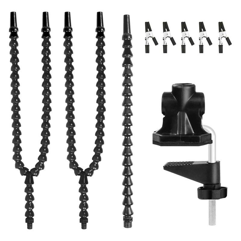 klarako Flexible Helping Hands Third Hand Soldering Tool Five Arms for Craft Lovers - Image 2