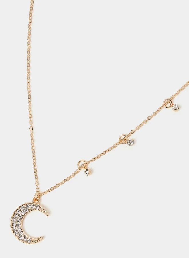 Styli Moon Drop Necklace