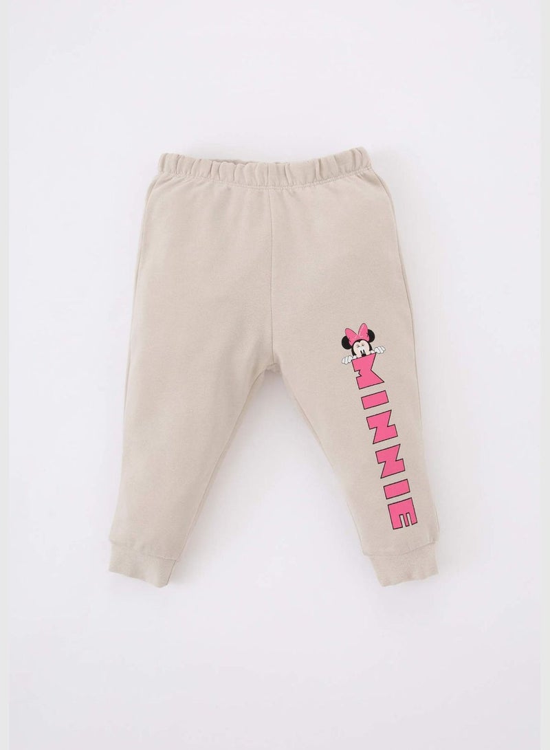 DeFacto 2 Pack BabyGirl Disney Mickey & Minnie Licenced Bike Neck Long Sleeve Knitted Set - Image 2