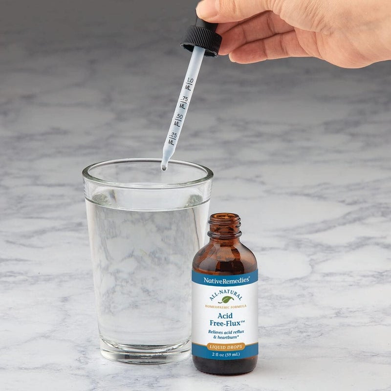 Native Remedies علاج طبيعي هوموباثي خالي من الحمض يخفف مؤقتًا من حرقة المعدة وعسر الهضم والانزعاج بعد الأكل 59 مل - Image 3