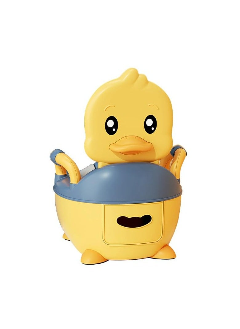 Oasisgalore Yellow Duck Cartoon Kid Size Potty  - Image 2