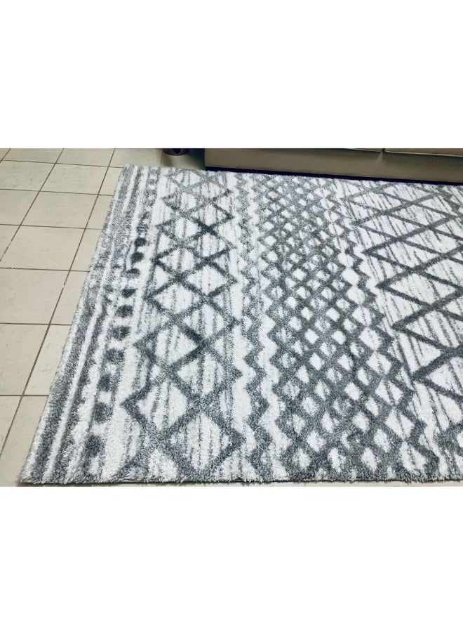 HANDPICKED FURNITURE Handpicked Furniture Fluffy White Rug, Ultra Soft Area Carpets For Bed Room, Living Room, And Dining Room, Antislip Floor Carpets, Easy To Clean, Made In Turkey, Rectangle  - Image 4