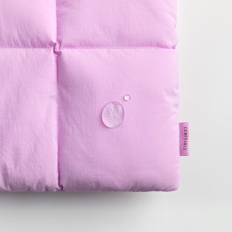 Comfyable Puffy Laptop Sleeve 13 Inch 14 Inch, Quilted Puffer Laptop Carrying Case for Women, Pillow Case Compatible with MacBook Air/Pro M5 M4 M3 M2 Pro/Max 2026, 13" MacBook Neo A18, Lavender Pink - Image 4
