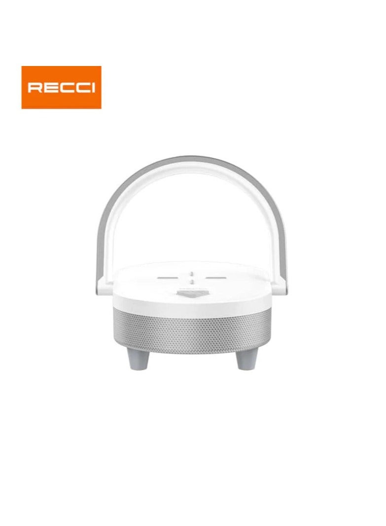 Recci Wireless charger LED lighting speaker and phone holder 4 in 1 - Image 2