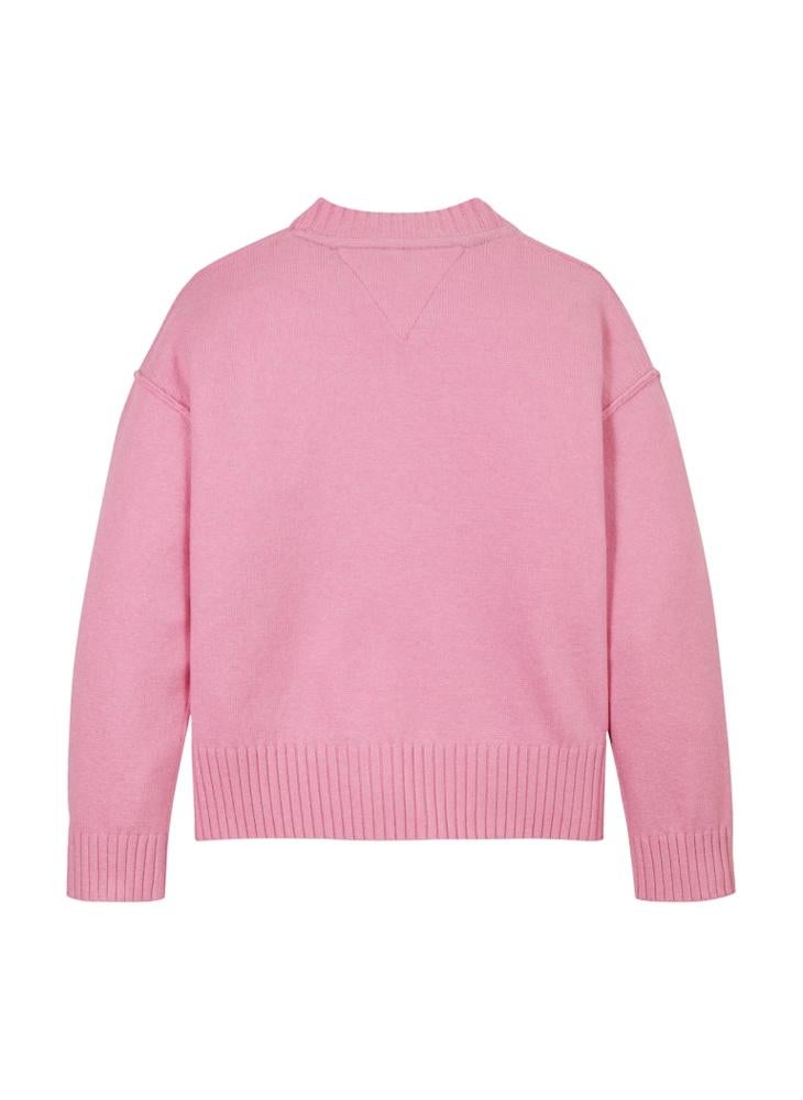 TOMMY HILFIGER Youth New York Detail Logo Sweater  - Image 5