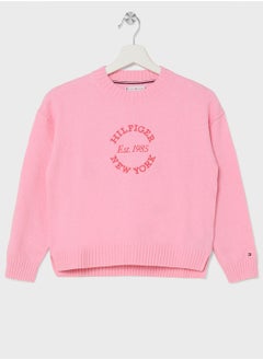 TOMMY HILFIGER Youth New York Detail Logo Sweater  - Image 1