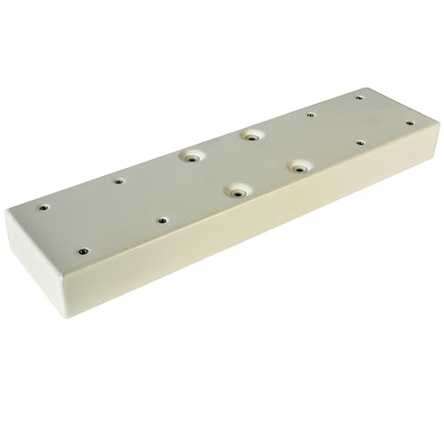 Mail Boss 7146 Box Spreader Bar for Two-Mailbox Applications, 2, Cream White - Image 1